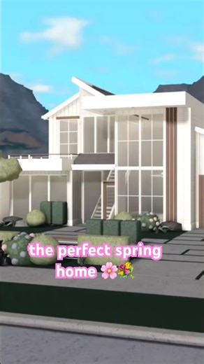The Perfect Bloxburg Spring House Build! 🌸😍