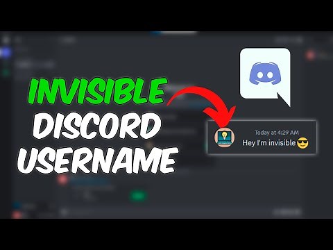 Set an Invisible Username on Discord (2025 METHOD)