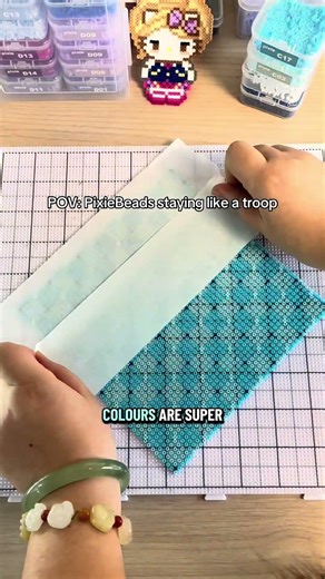 This Fuse Bead Ocean Build on HUGE Pegboards Will Leave You Speechless 🌊