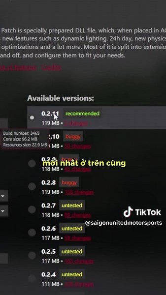 Hướng dẫn cài đặt CSP và những mod đầu tiên ☝️😎 #SUM #clubhouse #Thethaotocdo #Vanhoaxe #SimRacing #assettocorsa #tutorial