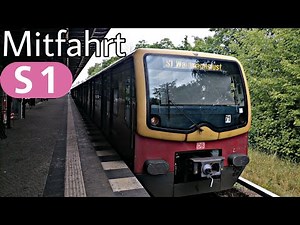 S-Bahn Berlin | Mitfahrt | BR481 | Linie S1 Pendelverkehr | Wittenau - Waidmannslust