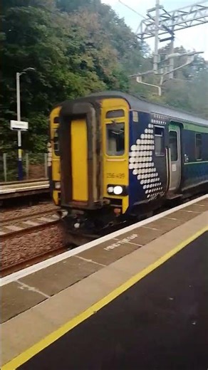 ScotRail Class 156 passes Clarkston for Cokerhill C.M.D Depot