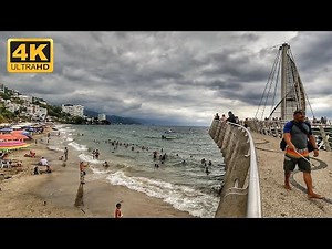 Puerto Vallarta, MEXICO 🇲🇽 - Malecon - 4K - Walking Tour