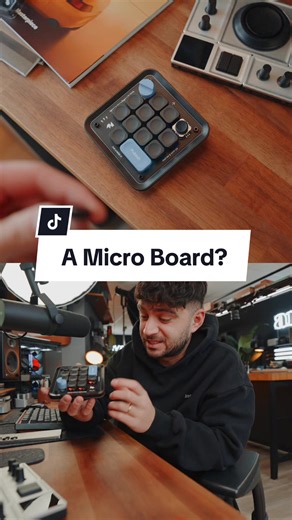 A Micro Board? I actually integrated this module with keyd and Linux. You can really make it do whatever you want. However Framer and Work Louder partnered up together to create this. A Framer based board to help out with productivity! #tech #techtok #linux #keyboard #accessories