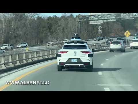 Waymo in Albany - Self-Driving Autonomous Vehicle Seen Driving Around Upstate NY