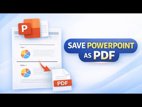 How to Save PowerPoint as PDF | Convert PPT to PDF Easily
