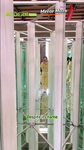🔮 Explore the Ultimate Mirror Maze Ride! 🌀
