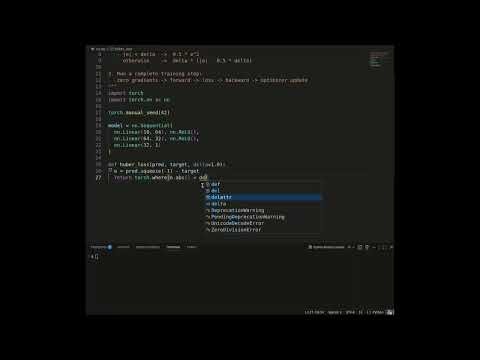 Implement a PyTorch Training Step: Part 2