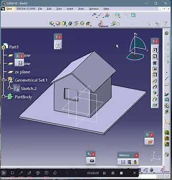 Catia Part Modeling Exercise 2 #3ddesign