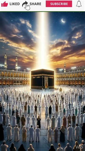 When the Crowd Leaves… 🕯 Silence at the Kaaba | Emotional Reminder