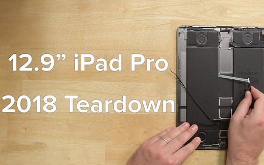 [iFixit拆解]2018款12.9英寸iPad Pro拆解