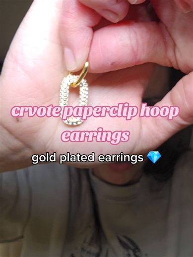 These paperclip-style hoop earrings add instant polish without feeling overdone, making them easy to dress up or down. The elongated shape frames the face beautifully while the crystal detailing gives just enough sparkle for both casual wear and formal outfits. Lightweight but bold, they’re the kind of earrings that elevate a simple look and still hold their own with evening styles. Perfect for date nights, events, or everyday outfits that need a touch of elegance. Any discount and pricing menti