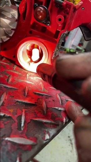 Replacing fuel lines on a chainsaw that won’t start #smallengine #fuellines #chainsaw #wontstart