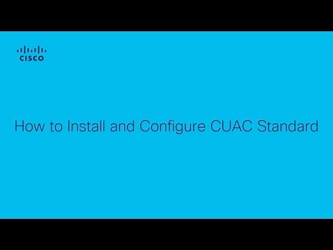 How To Install and Configure CUAC Standard (Cisco Unified Attendant Console Standard)