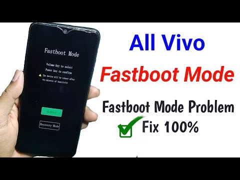 Vivo Fastboot Mode Problem | fastboot mode remove all vivo | fastboot mode Fix 100%