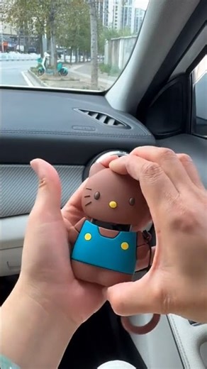 Black kitty car key cover, most cute beautiful gifting items #gifts