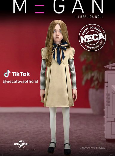 Pre-Order the M3GAN Life-Size Replica Doll - NECA Store Exclusive!