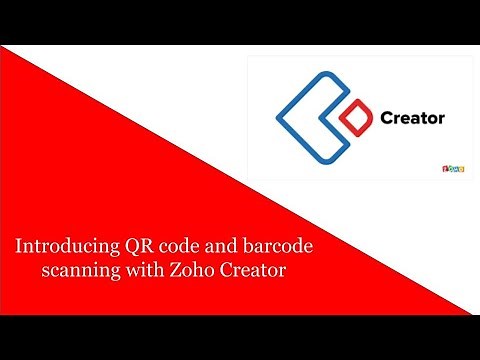 Introducing QR code and barcode scanning with Zoho Creator | Creator database