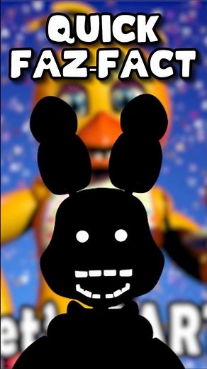 QUICK FAZFACT: FNAF 2 SECRET SHADOW BONNIE EASTER EGG?!