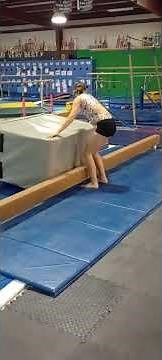Expert Girls Gymnastics Beam Lesson 5