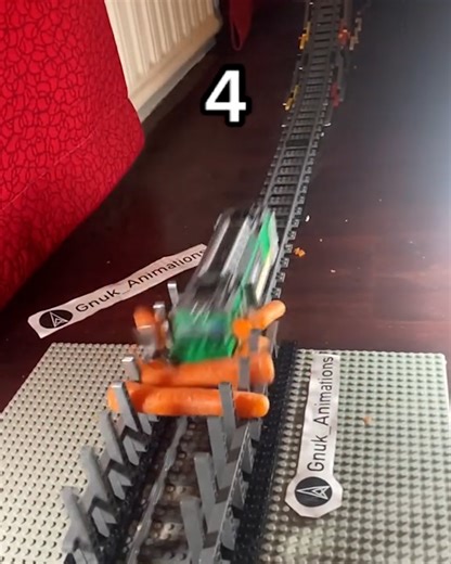 269K views · 1K reactions | This guy tests his model train against a variety of different foods  | FOODbible | Facebook