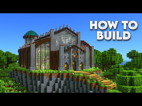How to build Fantasy Greenhouse in Minecraft || Tutorial