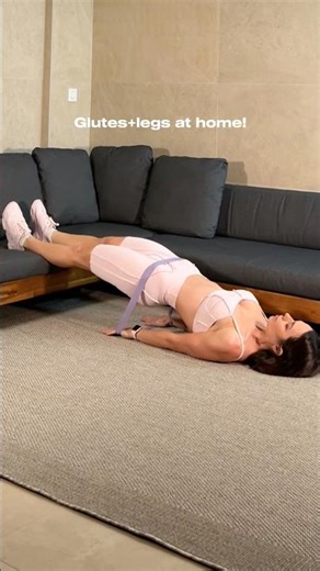 Mini band glutes workout at home