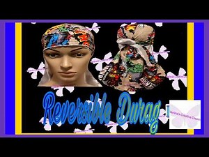 🔥 DURAG 🔥DIY CUSTOM HANDMADE REVERSIBLE DURAG
