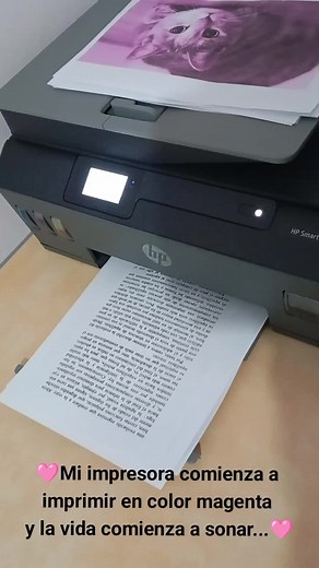 Impresión rosa y morada: Soluciones para tu impresora