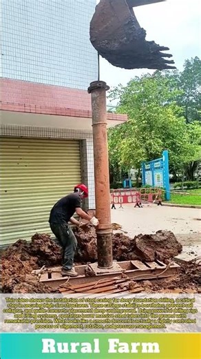 Drill Essential Steps for Securing High-Rise Foundations: Precision Watching Steel Casing Slide