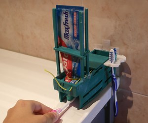 Make Your Own Toothpaste Dispenser.