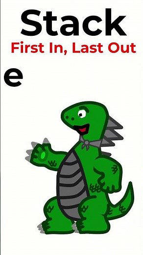 Stacks and Queues | Creaturey Codez | #shorts