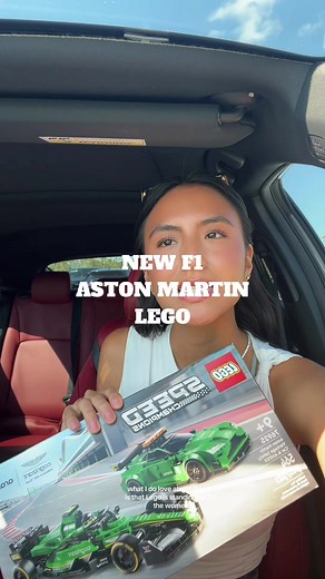 Aston Martin F1 LEGO Car Review with Female Driver | F1 TikTok
