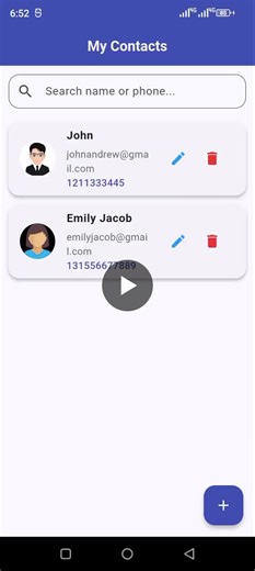 Flutter Contact CRUD App with Sqflite Local Storage | Jahngeer Khan posted on the topic | LinkedIn