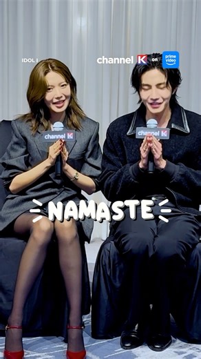 NAMASTE! 🇮🇳✨ Stream IDOL I NOW on Channel K