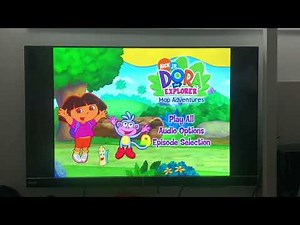 DVD Menu Walkthrough For Dora The Explorer Map Adventures 2006 DVD