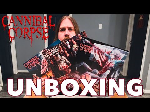 Cannibal Corpse - 2021 Vinyl Reissues Unboxing