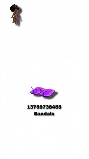 New Sandals 🩴 Codes #roblox #bloxburg #robloxbloxburg #berryavenuecodes #codes