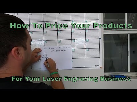 How To Price Your Products For Your Laser Engraving Business | GlowForge Business