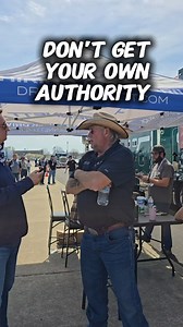 Don't get your own authority! #trucking | Chris Kuna Drive