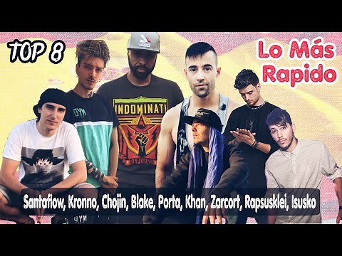 El Rap más Rápido en España (Top: 8 Canciones Más Rápidas)