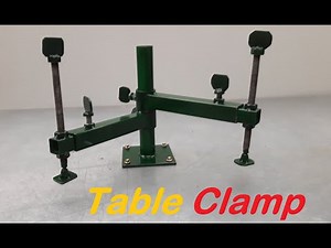 Building A Heavy Duty Welding Table / Table Clamp