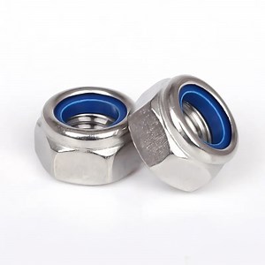 [Hot Item] DIN985 DIN982 A4-80 Hex Nylon Lock Nut