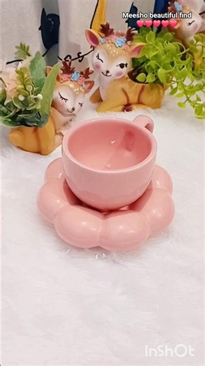 meesho cloud cup for tea and coffe ❤️❤️#cutecupset #cutecup #ytshorts #meeshogift#giftideas 🥰❤️