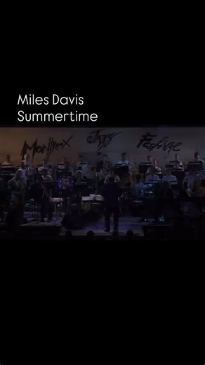 Miles Davis - “Summertime” - Montreux JazzFestival 1991 #milesdavis #kennygarrett #quincyjones | History of Music