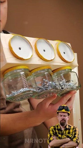 DIY Small Parts Organizer: Screw, Bolt & Nail Storage 🔩