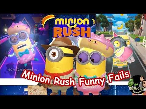 Minion Rush Funny Fails | Minion Rush 50 Funny Fails | Minion Rush Funny Moments All Location