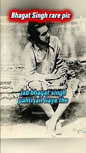 bhagat Singh rare pic #bhagatsingh #freedomfighter