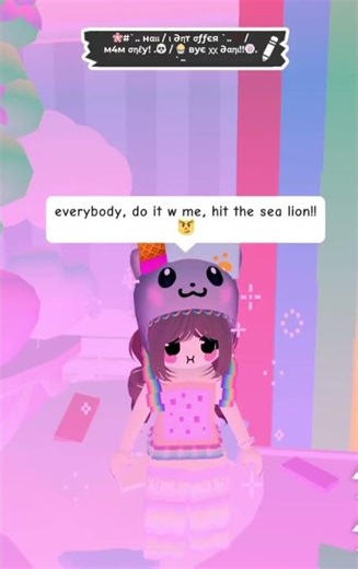 нιт тнє ѕєα ℓιση !! 🦭 #adoptmegiveaway #foryoupage #foryou