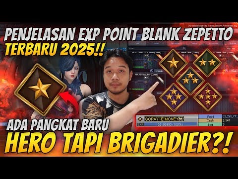 REVIEW PANGKAT TERBARU HERO BRIGADIER GENERAL‼️ | POINT BLANK ZEPETTO INDONESIA